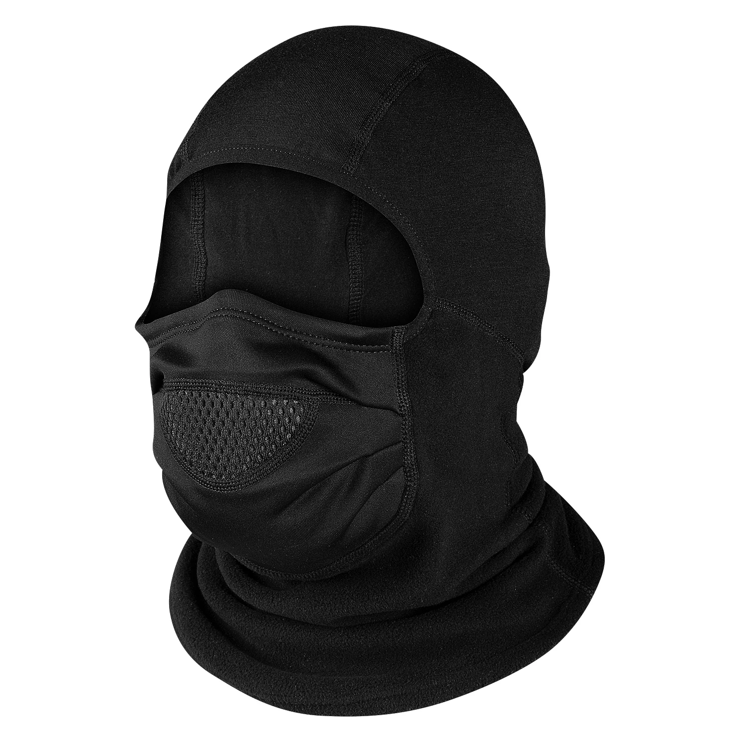 Hot Chilly's Adult's Half And Half Balaclava Mask 3 Hot Chilly's Adult's Half And Half Balaclava Mask