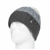 Heat Holders Men's 3-Tone Knit Beanie -Big 5 Sporting Goods store 4185 14701 6656 674 zoom 02