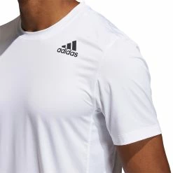 Adidas Men's Techfit Short-Sleeve Top -Big 5 Sporting Goods store 4516 11162 5040 100 zoom 51