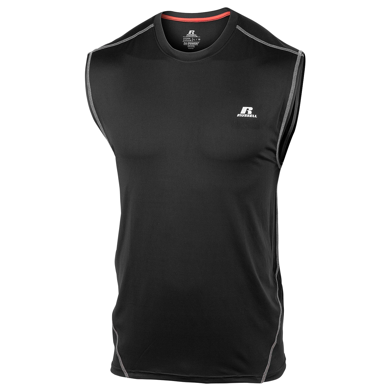 Russell Athletic Men's Sleeveless Fitted Crew Tank Top 3 Russell Athletic Men's Sleeveless Fitted Crew Tank Top