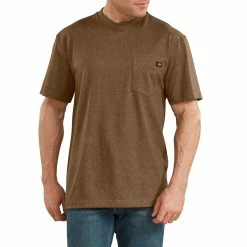 Dickies Men's Heathered Pocket Tee