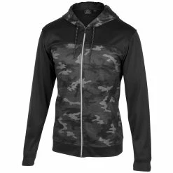 Burnside Men's Camo Fleece Jacket