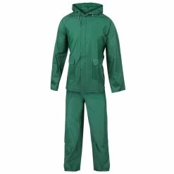 Stansport Men's Rain Suit With Hood