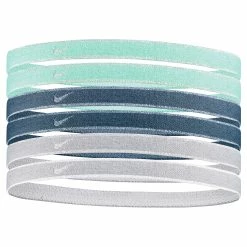 Nike Metallic Swoosh Sport Headbands 2.0 - 6-Pack