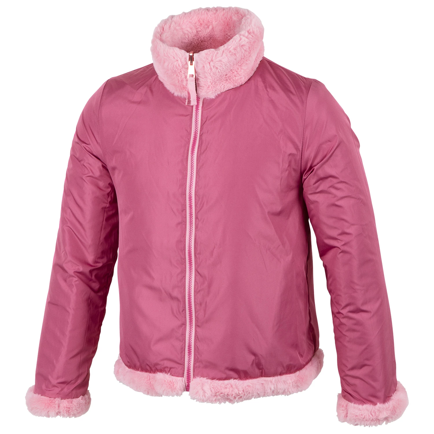 Pacific Trail Girls' Reversible Faux Fur Jacket 3 Pacific Trail Girls' Reversible Faux Fur Jacket