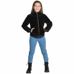 Pacific Trail Girls' Faux Velvet Quilted Bomber Jacket -Big 5 Sporting Goods store 4201 13221 1428 015 zoom 56