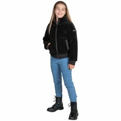 Pacific Trail Girls' Faux Velvet Quilted Bomber Jacket -Big 5 Sporting Goods store 4201 13221 1428 015 zoom 58