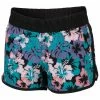 Burnside Women's Floral Paper Bag Boardshorts