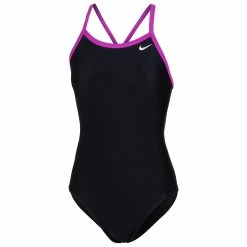 Nike Women's Solid Racerback One-Piece Swimsuit
