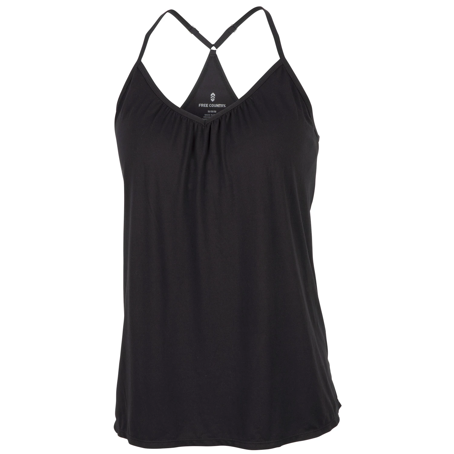 Free Country Women's Microtech Chill B Cool V-Neck Cami Tank Top 3 Free Country Women's Microtech Chill B Cool V-Neck Cami Tank Top