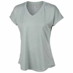 Free Country Women's MicroTech Chill T-Shirt With Scallop Hem
