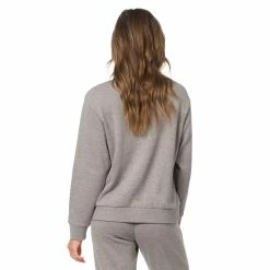 Hurley Women's May Girlfriend Fleece Crewneck Sweater -Big 5 Sporting Goods store 4365 15506 0755 050 zoom 50