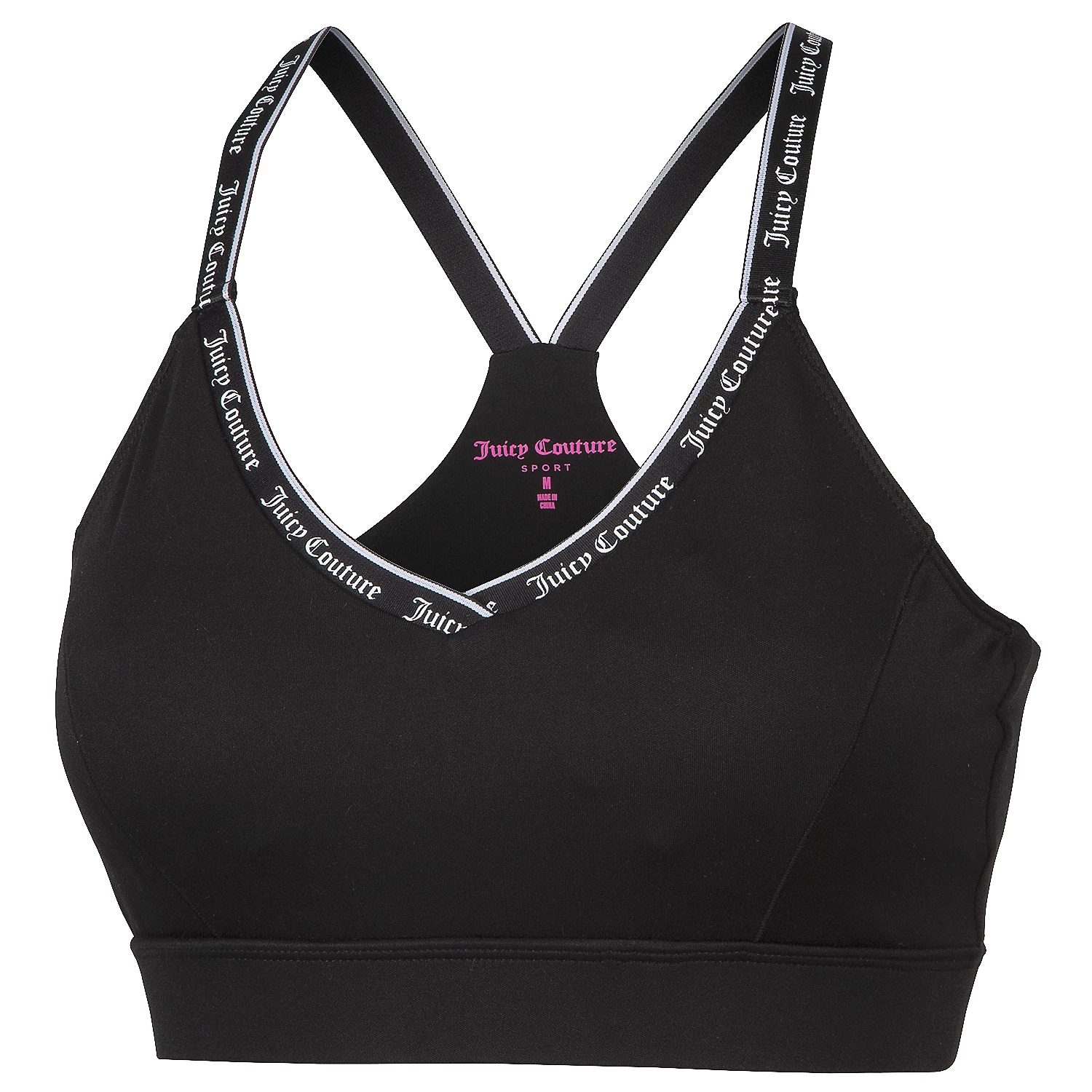 Juicy Couture Women's Logo Trim Bra 3 Juicy Couture Women's Logo Trim Bra