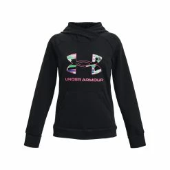 Under Armour Girls' Rival Camo Fleece Pullover Hoodie